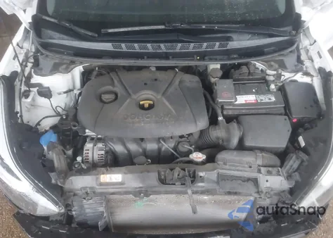 2016 Hyundai Elantra Se из США, поврежденный, VIN 5NPDH4AE9GH756502